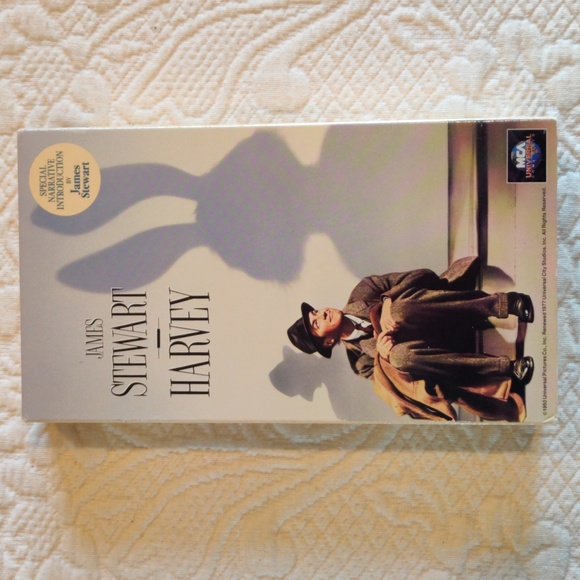 Harvey VHS Movie Video Tape with James Stewart from 1950 Film - Picture 1 of 4
